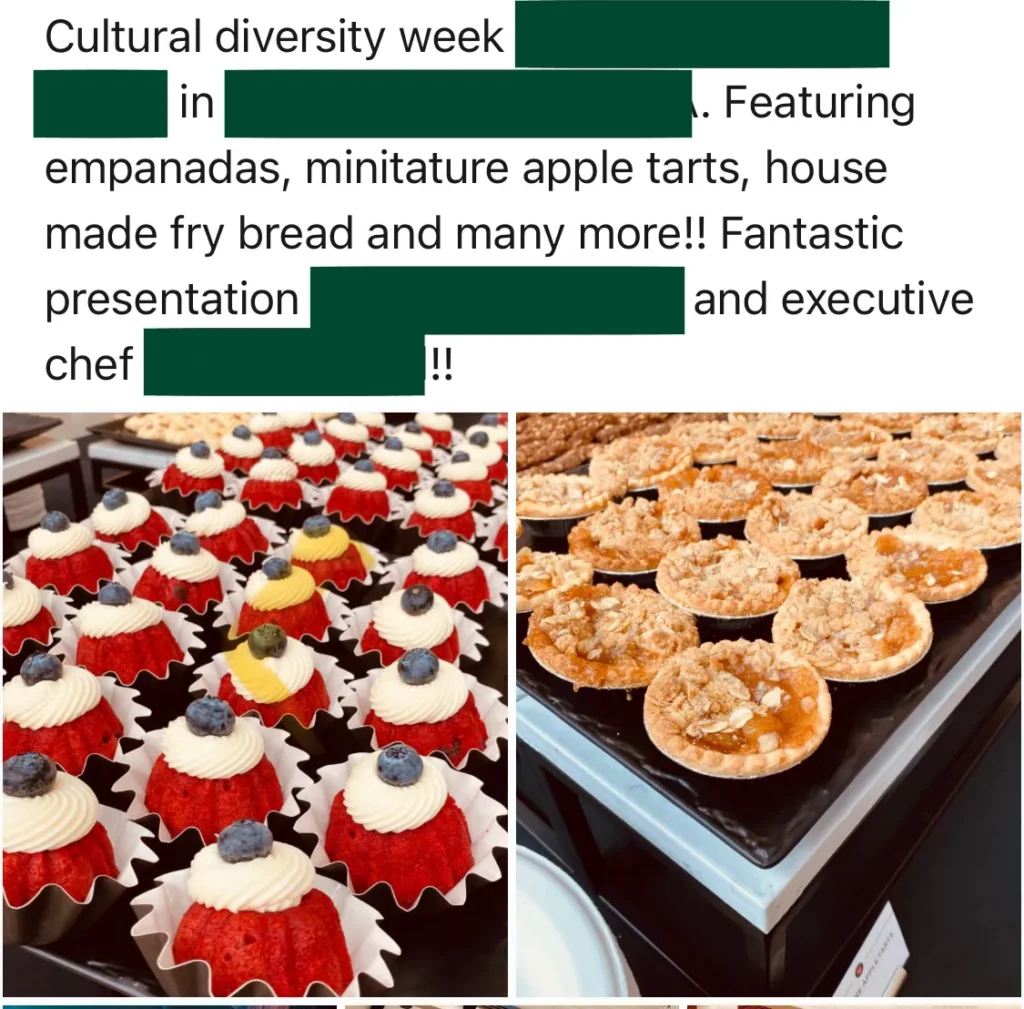 picture of cupcakes from cultural diversity week